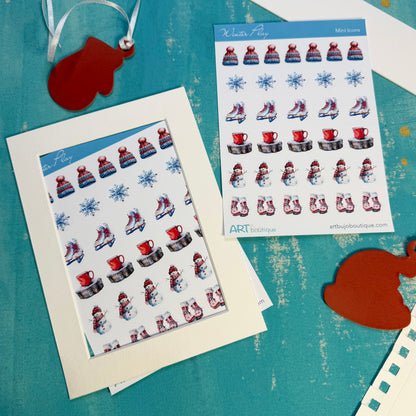 Winter Play Mini Icons Sheet