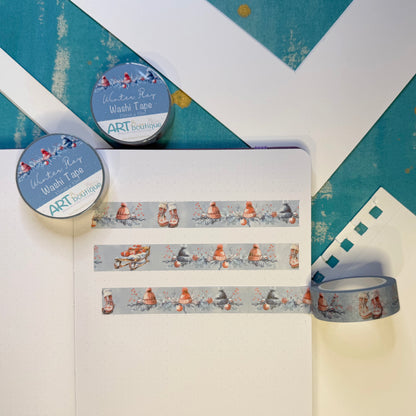 Winter Play Washi Tape 15mm