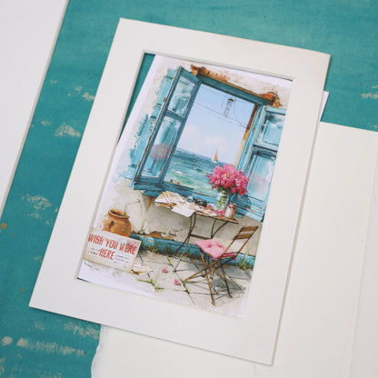Wish You Were Here Summer Greeting Card