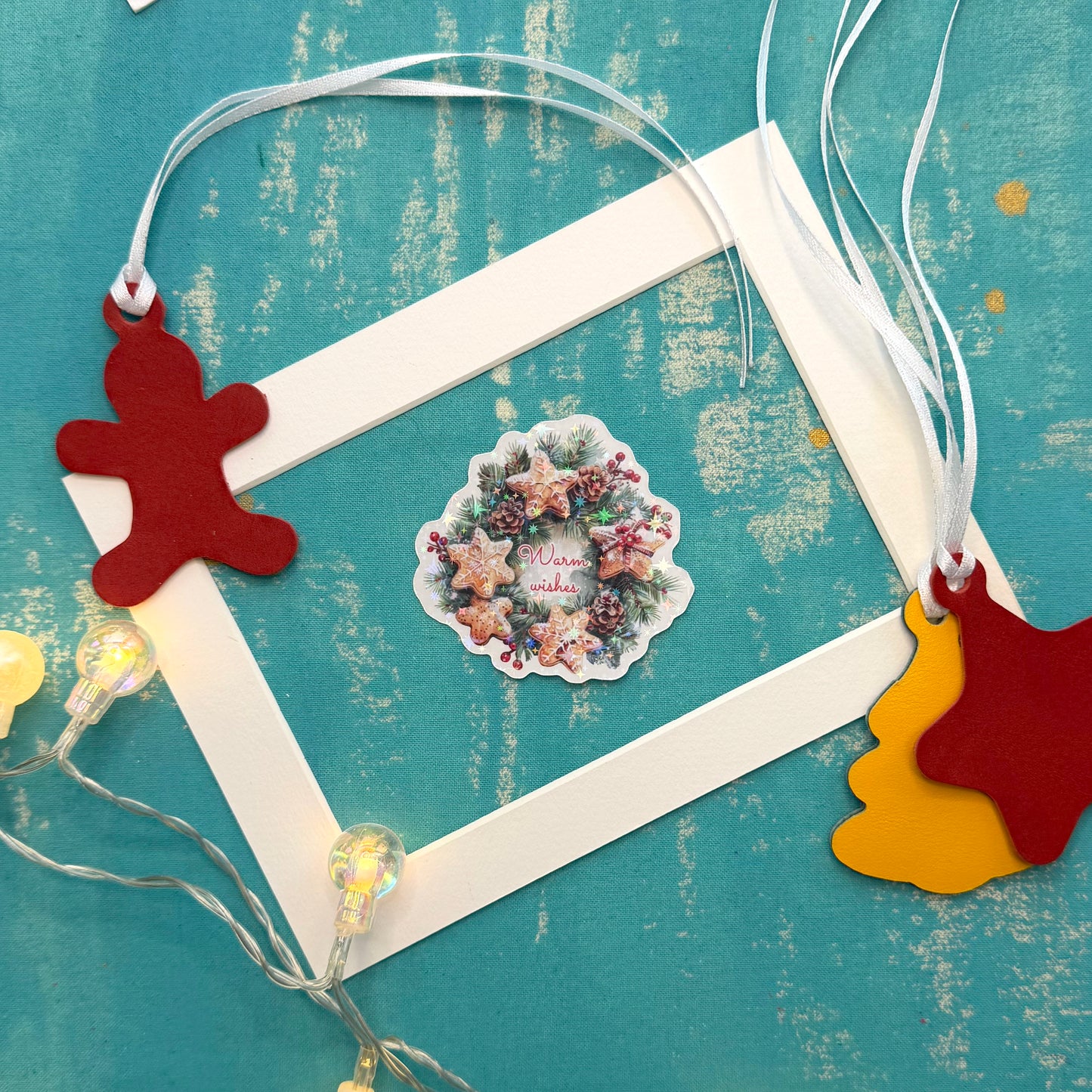 Gingerbread Dreams Planner Decorative Set - Stickers, Washi & Vinyls for Fall Journaling