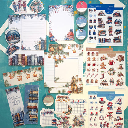 Full WINTER Collection Bundle | 115€ Worth of Stickers, Washi, Notepads, Bookmarks & More