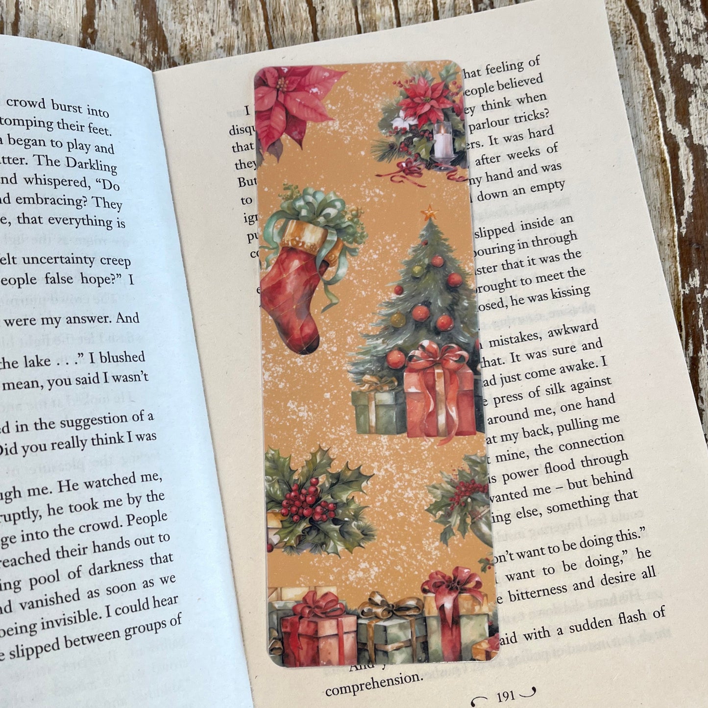 christmas bookmark