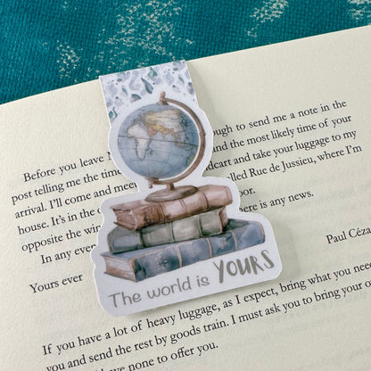 The world is Yours magnetic bookmark